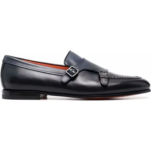 Shoes > Flats > Loafers - - Santoni - Modalova