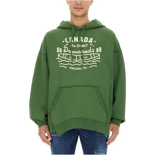 Sweatshirts & Hoodies > Hoodies - - Dsquared2 - Modalova