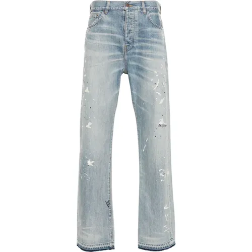 Amiri - Jeans > Wide Jeans - Blue - Amiri - Modalova