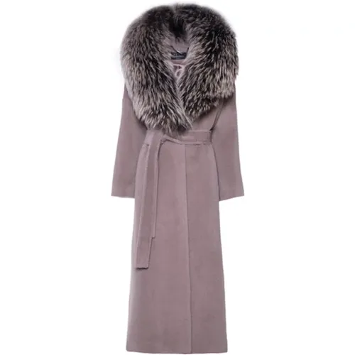 Coats > Belted Coats - - Eres - Modalova