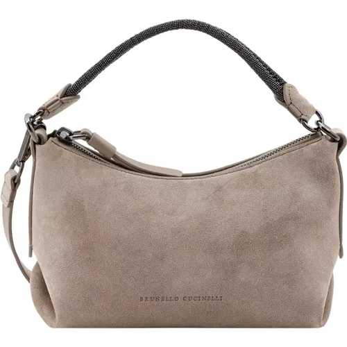 Bags > Shoulder Bags - - BRUNELLO CUCINELLI - Modalova