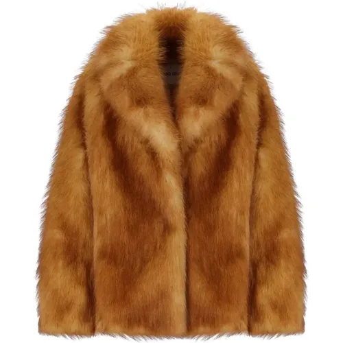 Jackets > Faux Fur & Shearling Jackets - - Stand Studio - Modalova