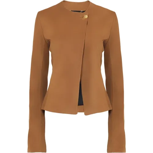 Jackets > Leather Jackets - - Chloé - Modalova