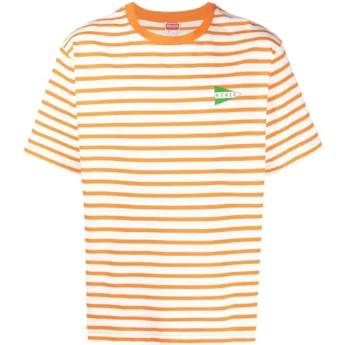 Kenzo - Tops > T-Shirts - Orange - Kenzo - Modalova