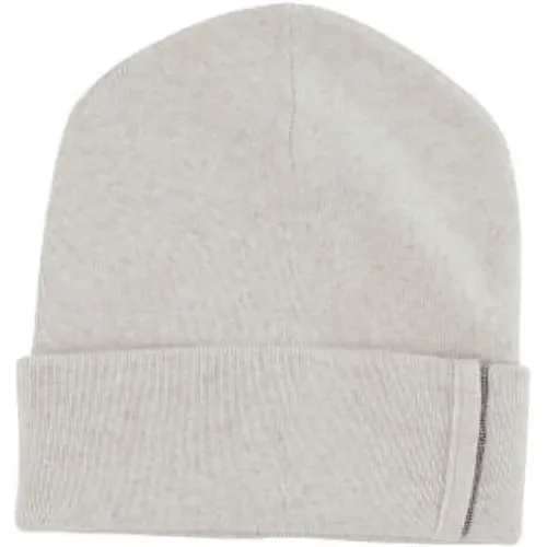 Accessories > Hats > Beanies - - BRUNELLO CUCINELLI - Modalova