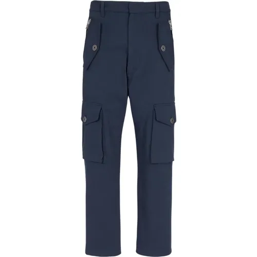 Trousers > Straight Trousers - - Balmain - Modalova