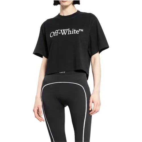 Tops > T-Shirts - - Off White - Modalova