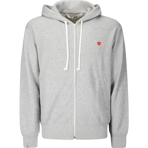 Sweatshirts & Hoodies > Zip-throughs - - Comme des Garçons Play - Modalova