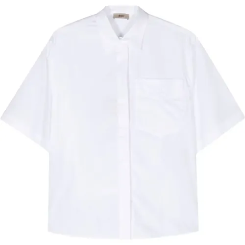 Blouses & Shirts > Shirts - - Herno - Modalova