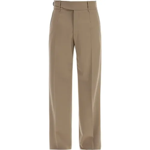 Trousers > Straight Trousers - - Dolce & Gabbana - Modalova