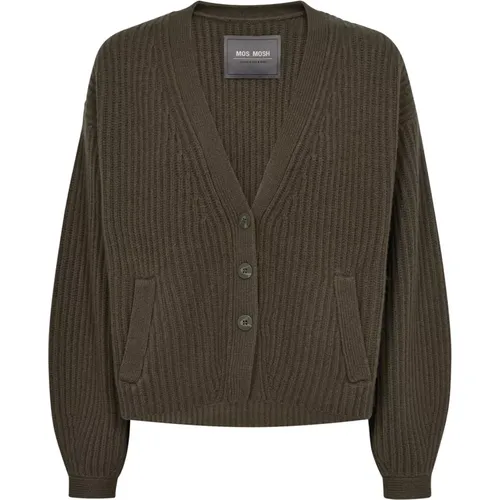 Knitwear > Cardigans - - MOS MOSH - Modalova