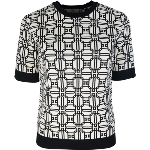 Tops > T-Shirts - - Elisabetta Franchi - Modalova