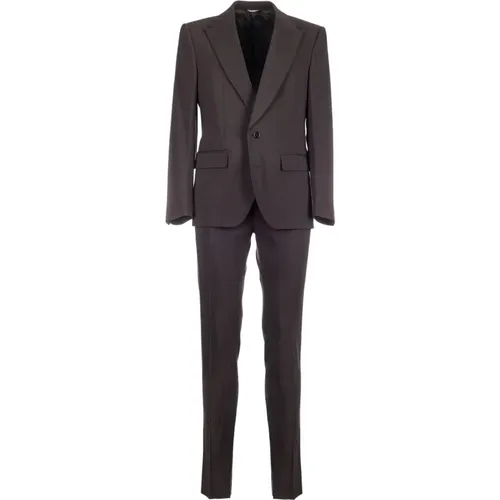 Suits > Suit Sets > Single Breasted Suits - - Dolce & Gabbana - Modalova