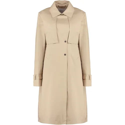 Coats > Single-Breasted Coats - - Woolrich - Modalova