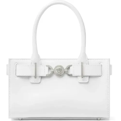 Versace - Bags > Handbags - White - Versace - Modalova
