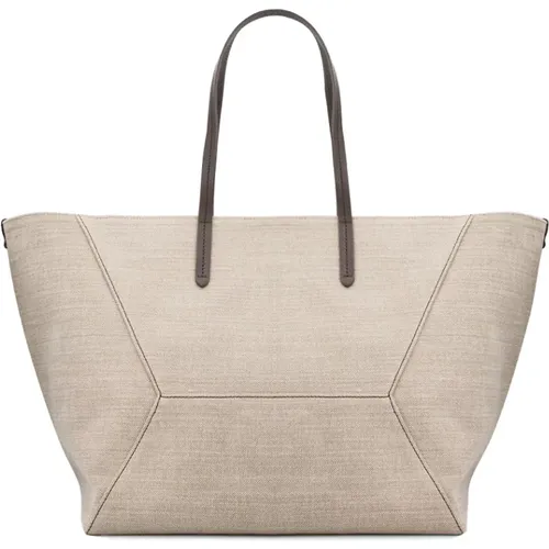 Bags > Tote Bags - - BRUNELLO CUCINELLI - Modalova