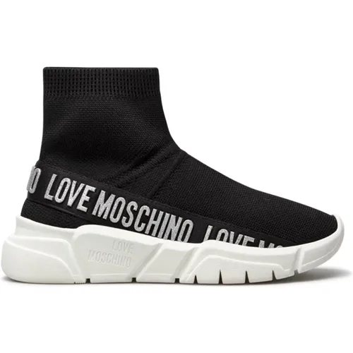 Love Moschino - Baskets - Noir - Love Moschino - Modalova