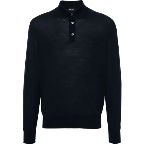 Tops > Polo Shirts - - Ermenegildo Zegna - Modalova