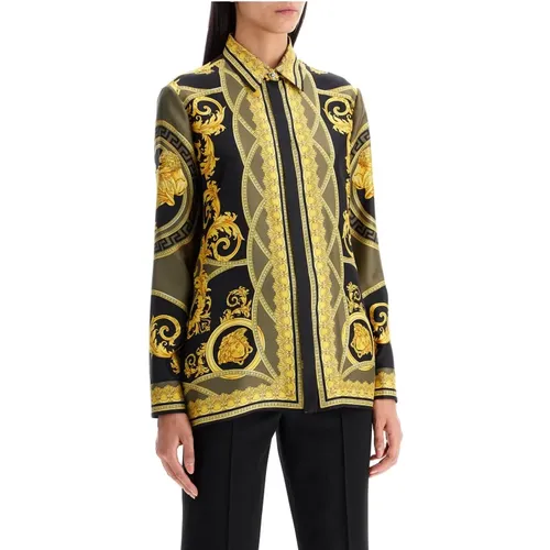 Blouses & Shirts > Shirts - - Versace - Modalova