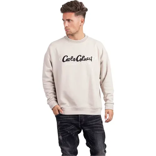 Sweatshirts & Hoodies > Sweatshirts - - carlo colucci - Modalova