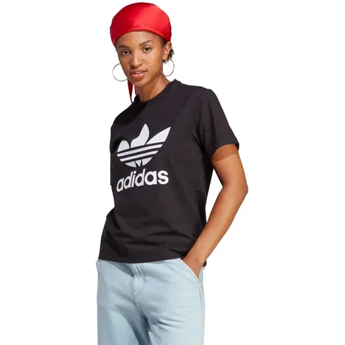 Adidas - Tops > T-Shirts - Black - Adidas - Modalova