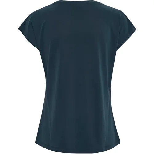 Kaffe - Tops > T-Shirts - Blue - Kaffe - Modalova