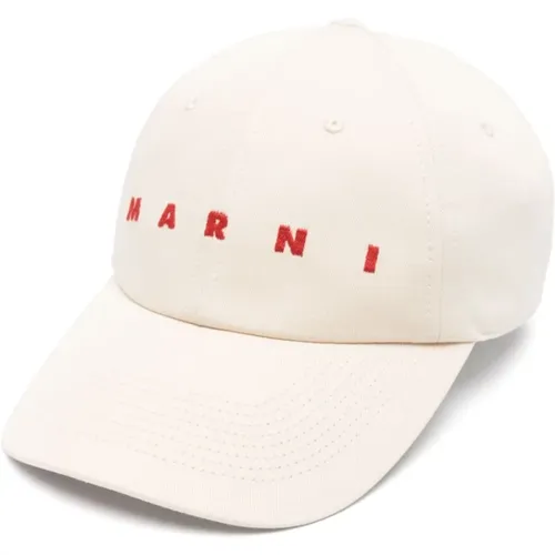 Accessories > Hats > Caps - - Marni - Modalova