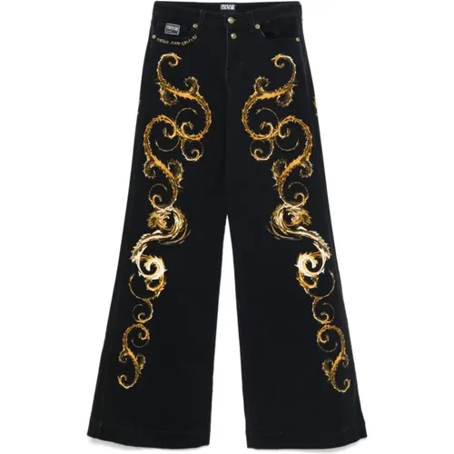 Jeans > Wide Jeans - - Versace Jeans Couture - Modalova