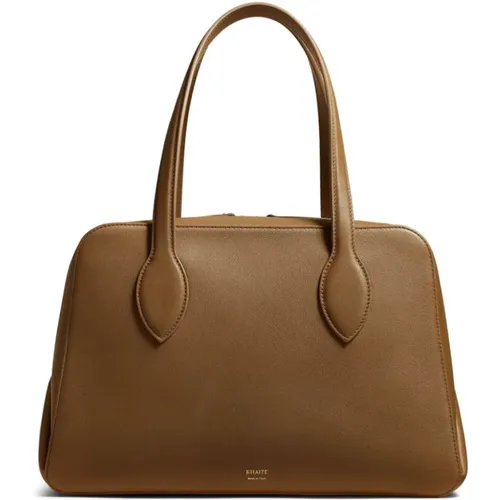 Khaite - Bags > Handbags - Brown - Khaite - Modalova