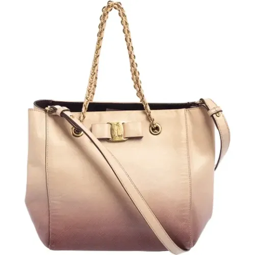 Pre-owned > Pre-owned Bags > Pre-owned Tote Bags - - Salvatore Ferragamo Pre-owned - Modalova