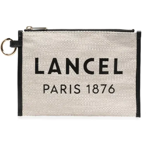 Lancel - Bags > Clutches - Beige - Lancel - Modalova