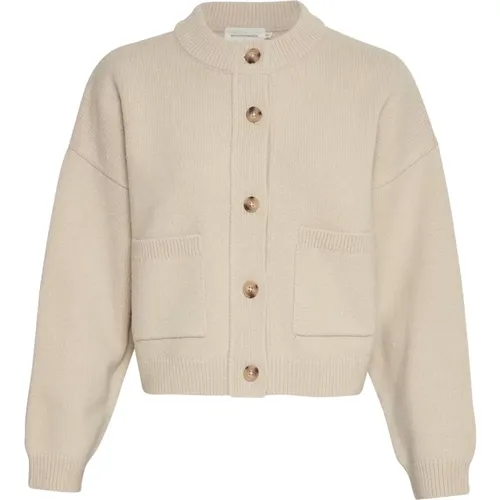 Knitwear > Cardigans - - moss copenhagen - Modalova