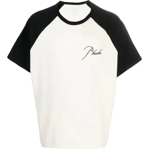 Rhude - Tops > T-Shirts - White - Rhude - Modalova