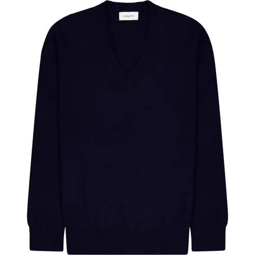 Knitwear > V-neck Knitwear - - Laneus - Modalova