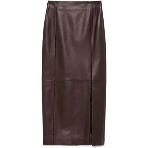 Skirts > Leather Skirts - - Kiton - Modalova