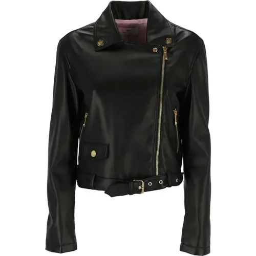 Jackets > Leather Jackets - - Chiara Ferragni Collection - Modalova