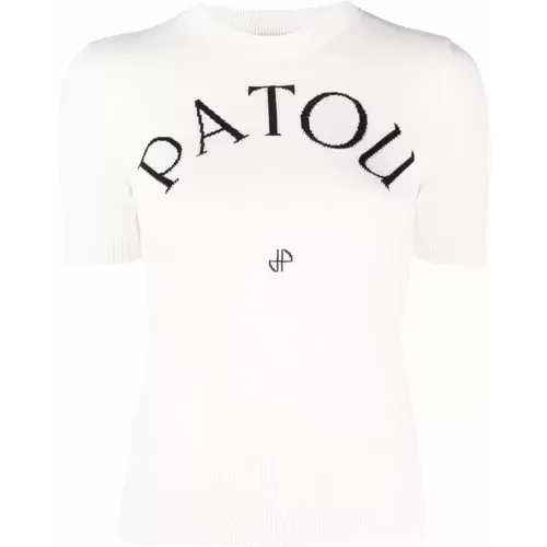Patou - Tops > T-Shirts - White - Patou - Modalova