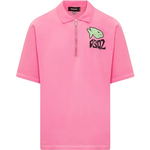 Tops > Polo Shirts - - Dsquared2 - Modalova