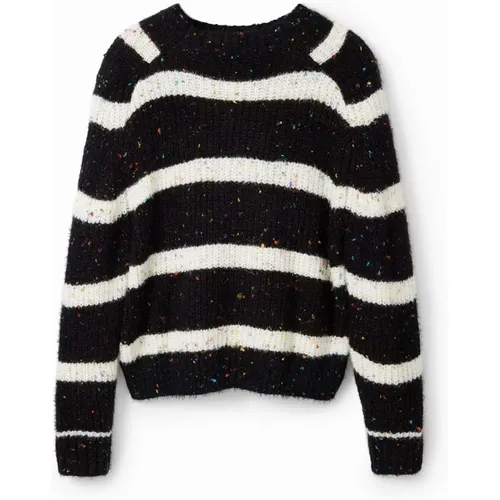 Knitwear > Round-neck Knitwear - - Desigual - Modalova