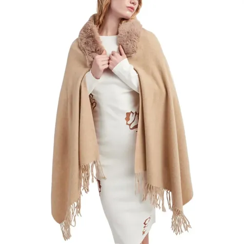 Blugirl - Jackets > Capes - Beige - Blugirl - Modalova