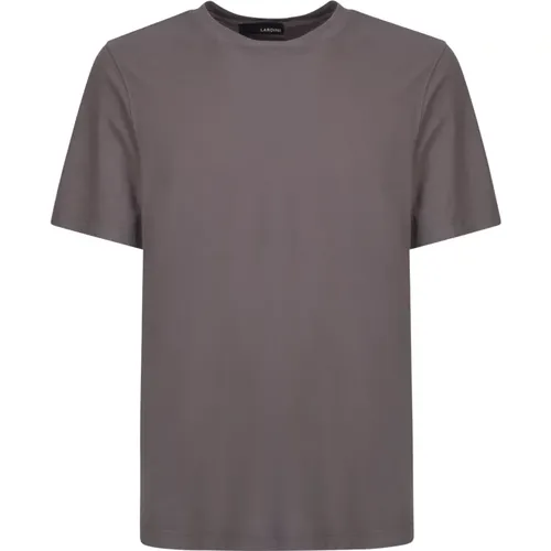 Lardini - Tops > T-Shirts - Brown - Lardini - Modalova