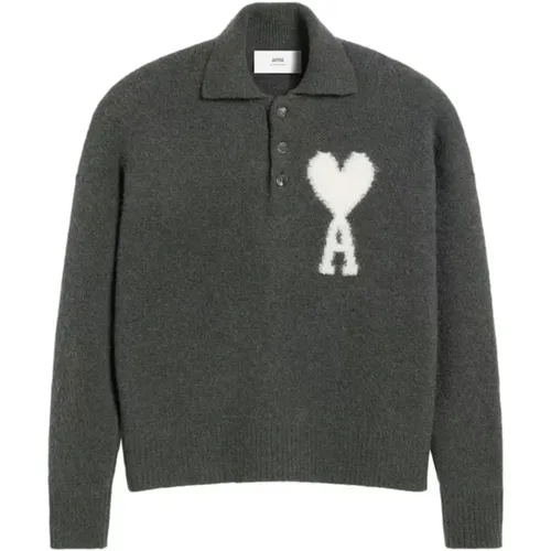 Tops > Polo Shirts - - Ami Paris - Modalova