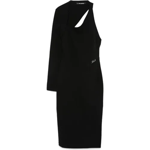 Dresses > Day Dresses > Midi Dresses - - Karl Lagerfeld - Modalova