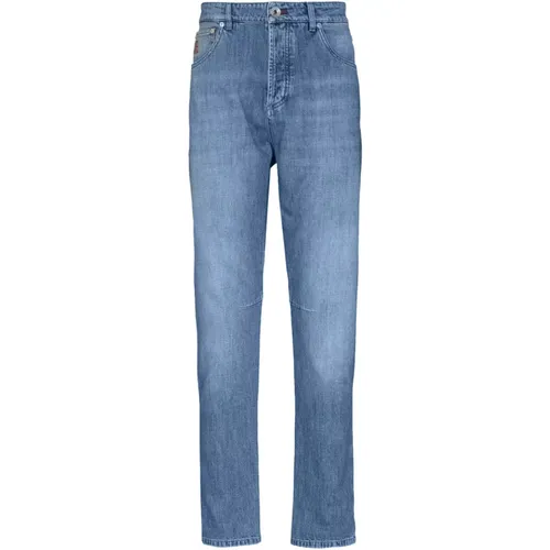 Jeans > Slim-fit Jeans - - BRUNELLO CUCINELLI - Modalova