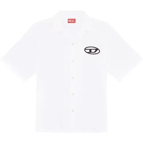 Shirts > Short Sleeve Shirts - - Diesel - Modalova