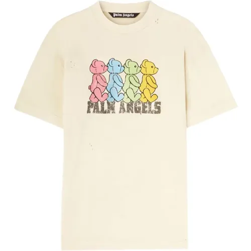 Tops > T-Shirts - - Palm Angels - Modalova