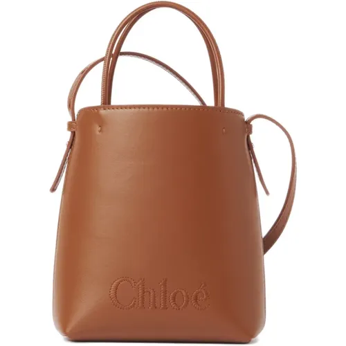 Chloé - Bags > Handbags - Brown - Chloé - Modalova