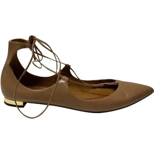 Pre-owned > Pre-owned Shoes > Pre-owned Flats - - Aquazzura Pre-owned - Modalova