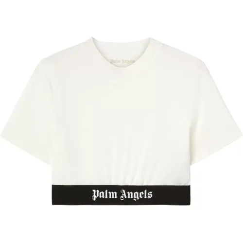 Tops > T-Shirts - - Palm Angels - Modalova