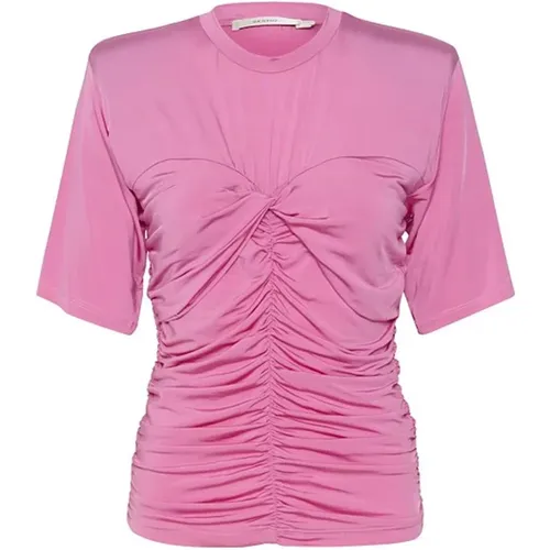 Gestuz - Tops > T-Shirts - Pink - Gestuz - Modalova